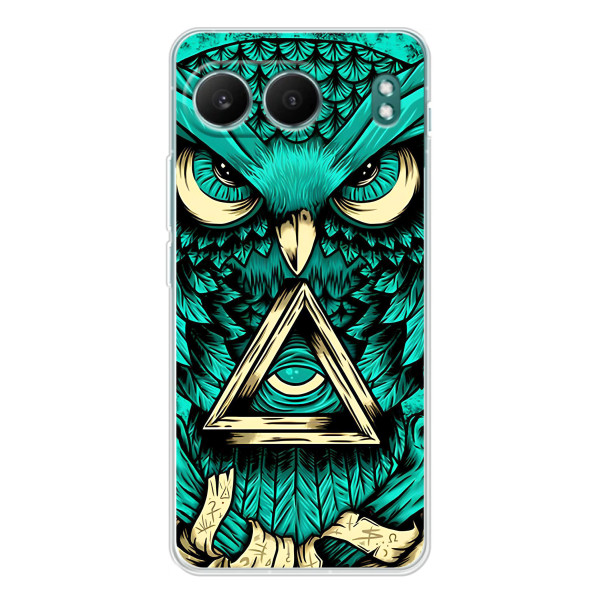 Чохол з пташками на OnePlus Nord 4 (VPrint) – Сова з оком