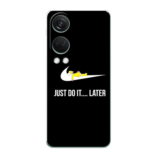 Чехол с логотипом Найк на OnePlus Nord 4 – Nike just do it