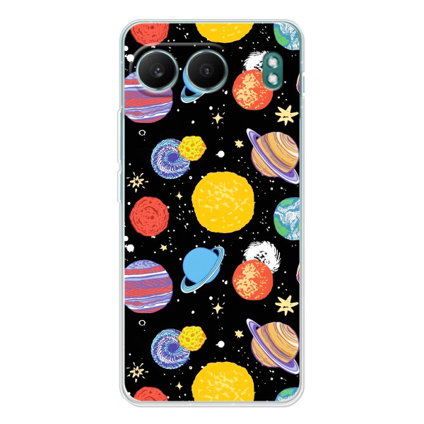 Космические Чехлы для ВанПлас Норд 4 (VPrint) – Рисованные планеты