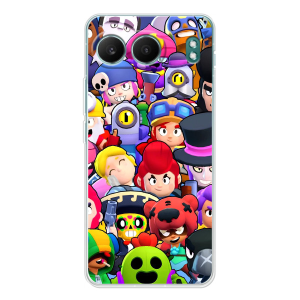 Силіконовый Чохол на OnePlus Nord 4 з картинкою Brawl Stars – Персонажі