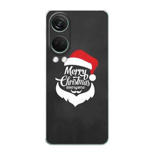 Рождественские Чехлы для OnePlus Nord 4 (VPrint) – Санта Крисмас