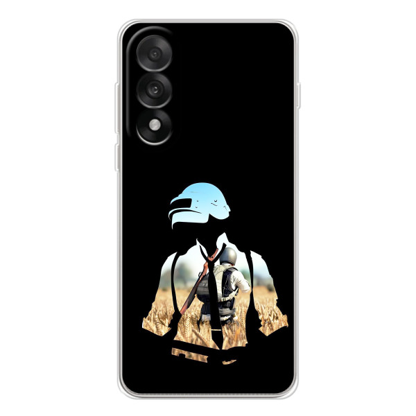 Силиконовый чехол с картинкой "Герой Pubg" на OnePlus Nord 5 – Пубг мен