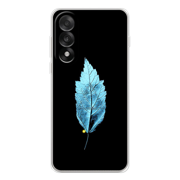 Чехол с картинками на черном фоне для OnePlus Nord 5 – Листочек