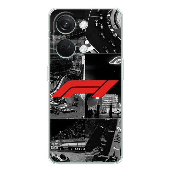 Чехол фильм Формула 1 для OnePlus Nord 5 – Коллаж Формула 1