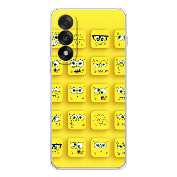 Силиконовый чехол Спанч Боб на Норд 5 – Спанч-БОБ
