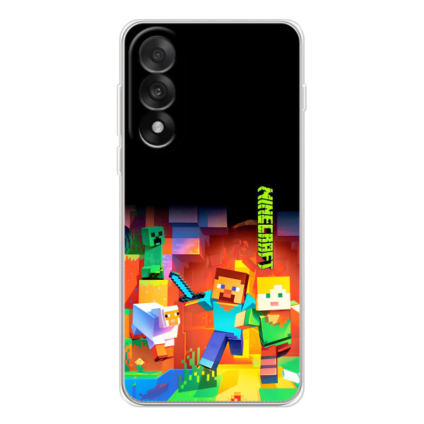 Чехлы для OnePlus Nord 5 (Персонажи Майн Крафт) – Герой Майнкрафт