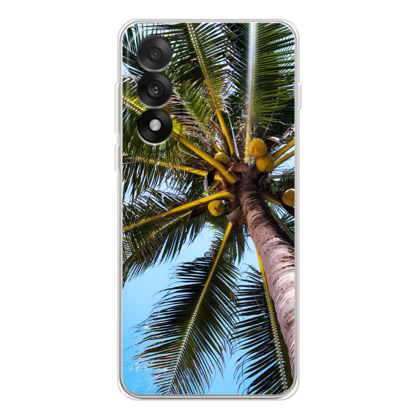 Силиконовый чехол с КАРТИНКАМИ лето для OnePlus Nord 5 (AlphaPrint) – Пальма