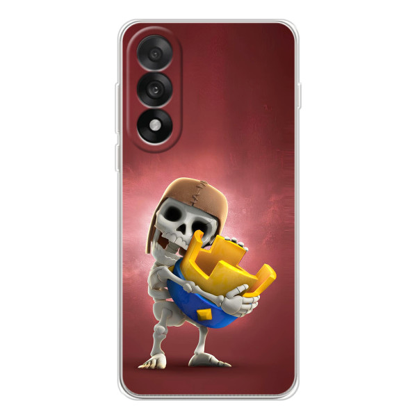 Чехол з героями Клеш Рояль для OnePlus Nord 5 – Скелет