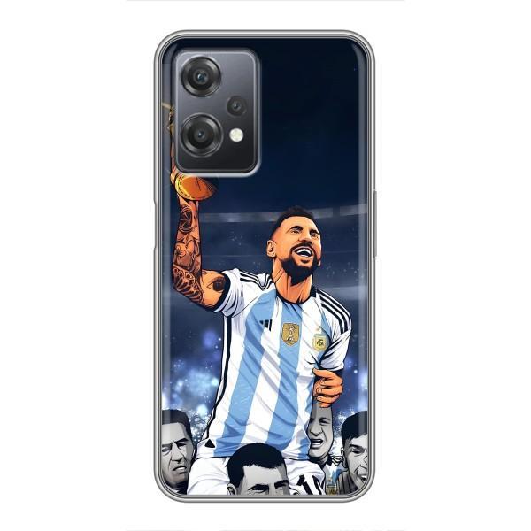 Чохли для OnePlus Nord CE 2 (5G) (IV2201) (Leo чемпіон) (AlphaPrint) – Мессі з кубком