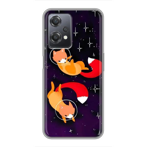 Чохли з картинкою Лисичка для OnePlus Nord CE 2 (5G) (IV2201) (VPrint) – Лисички космонавти
