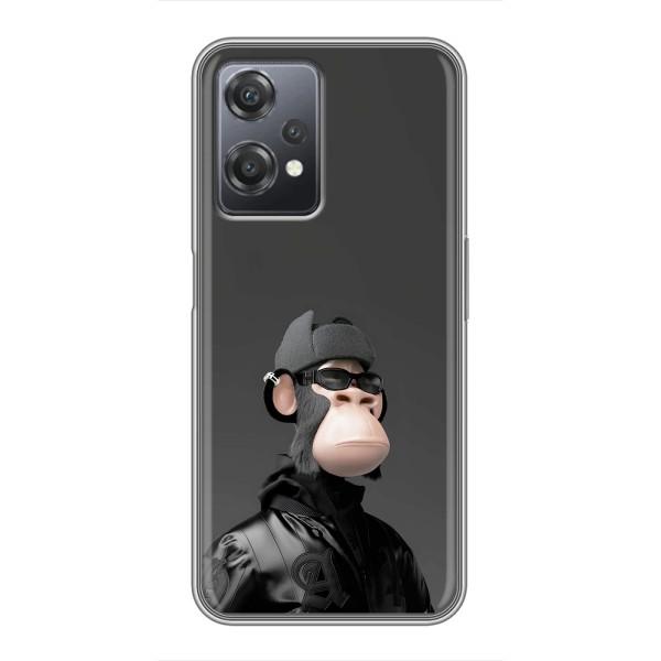 Чехлы с Обезьянами NFT для OnePlus Nord CE 2 (5G) (IV2201) (AlphaPrint) – стильная обезьяна NFT