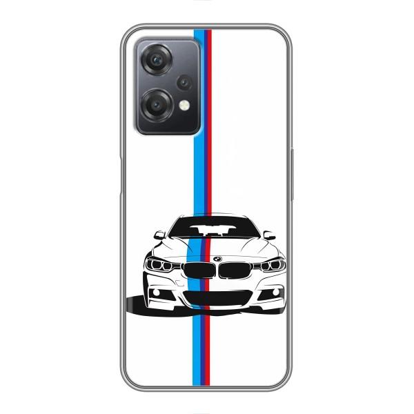 Чохол для ВанПлас Норд СЕ 2 (5Г) (IV2201) - з принтом БМВ (AlphaPrint) – Машина БМВ