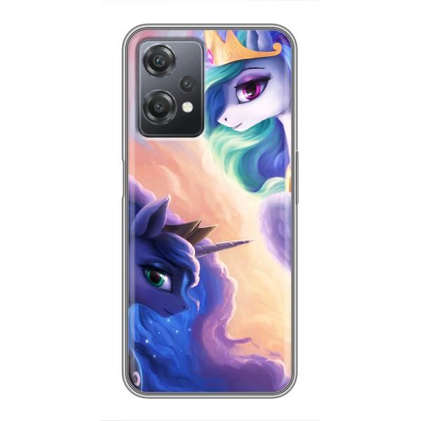 Чехол для ВанПлас Норд СЕ 2 5G - (Единорожки - Новинки) (AlphaPrint) – Единорожки