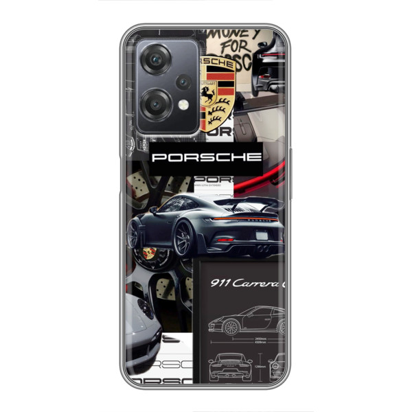 Чохол з авто Порше для OnePlus Nord CE 2 (5G) (IV2201) – Колаж Порше
