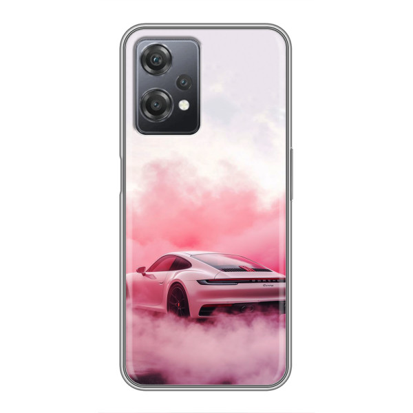Чохол з авто Порше для OnePlus Nord CE 2 (5G) (IV2201) – Рожевий Порше
