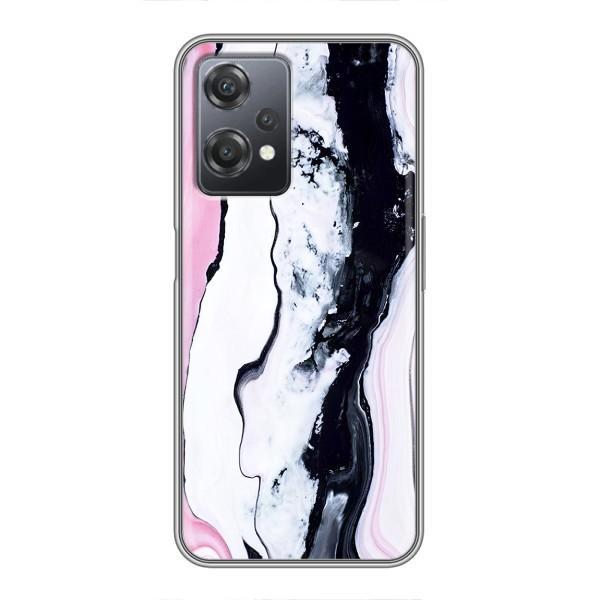 Чохли з тематикою "Мрамор" на ВанПлас Норд СЕ 2 (5G) – Рожевий мрамор