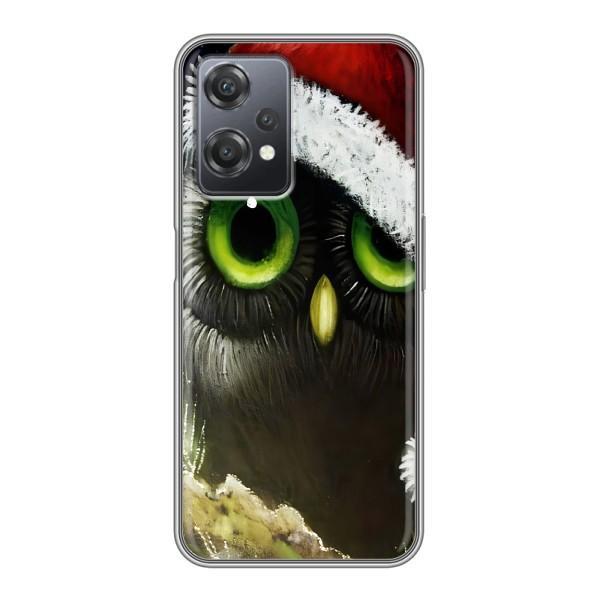 Новогодние Чехлы для ВанПлас Норд СЕ 2 5G (VPrint) – Новогодняя Сова