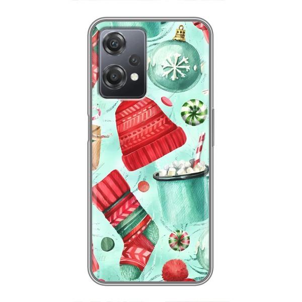 Новогодние Чехлы для ВанПлас Норд СЕ 2 5G (VPrint) – Одежда НГ