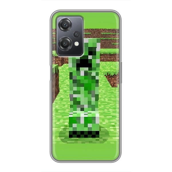 Чохли для OnePlus Nord CE 2 (5G) (IV2201) (Персонажі МайнКрафт) – Кріпер 2