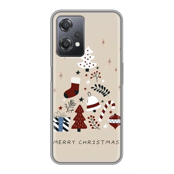 Рождественские Чехлы для OnePlus Nord CE 2 (5G) (IV2201) (VPrint) – Merry Christmas