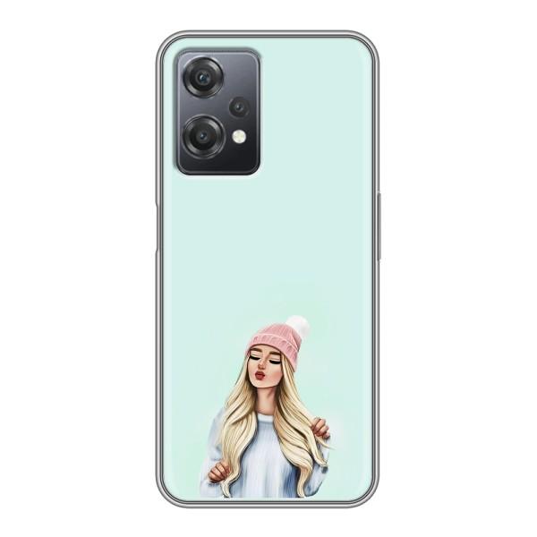 Силіконовый Чохол на OnePlus Nord CE 2 (5G) (IV2201) з картинкой Модных девушек – В шапці
