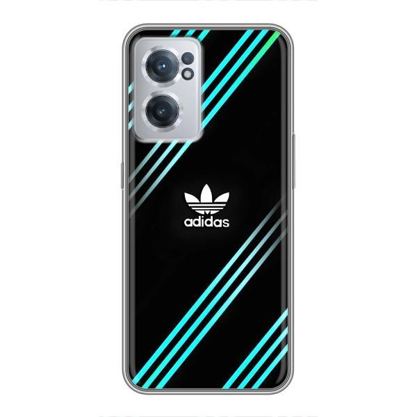 Чохли Адидас для OnePlus Nord CE 2 Lite 5G (AlphaPrint) – Адідас з полосами