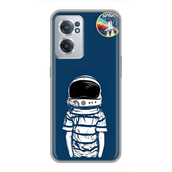 Чехол NASA для OnePlus Nord CE 2 Lite 5G (AlphaPrint) – Мальчик в шлеме