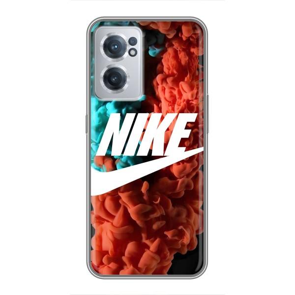 Чехол для OnePlus Nord CE 2 Lite 5G - с принтом Найк (AlphaPrint) – Дымчатый найк