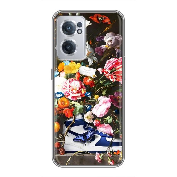 Чехол для OnePlus Nord CE 2 Lite 5G - с принтом Найк (AlphaPrint) – Стиль Найк