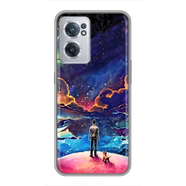 Космические Чехлы для ВанПлас Норд СЕ 2 Лайт 5G (VPrint) – Галактический вид