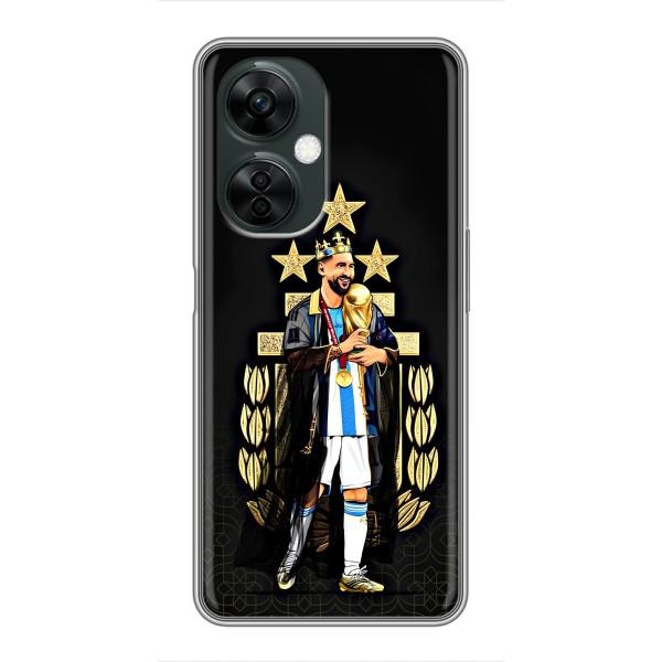 Чохли для OnePlus Nord CE 3 Lite (Leo чемпіон) (AlphaPrint) – Мессі Король