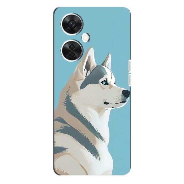 Чохол з Хаскі OnePlus Nord CE 3 Lite - (AlphaPrint) – Хаскі арт
