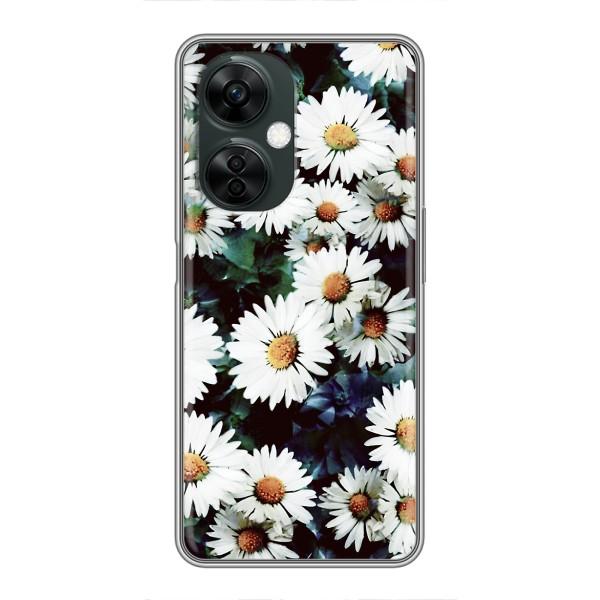 Чохол з картинкою (Стильні) OnePlus Норд СЕ 3 Лайт - (AlphaPrint) – Ромашки
