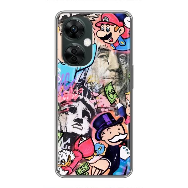 Чохли з крутими принтами для OnePlus Nord CE 3 Lite - (PREMIUMPrint) – Monopoly man