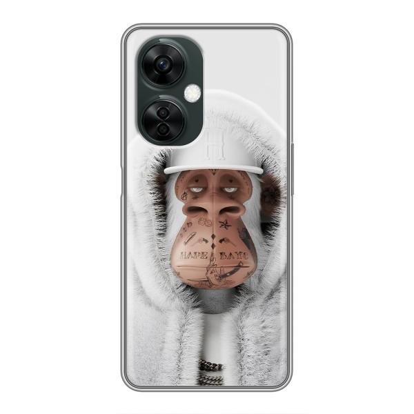 Чохли з Мавпами NFT для OnePlus Nord CE 3 Lite (AlphaPrint) – мавпа NFT в тату