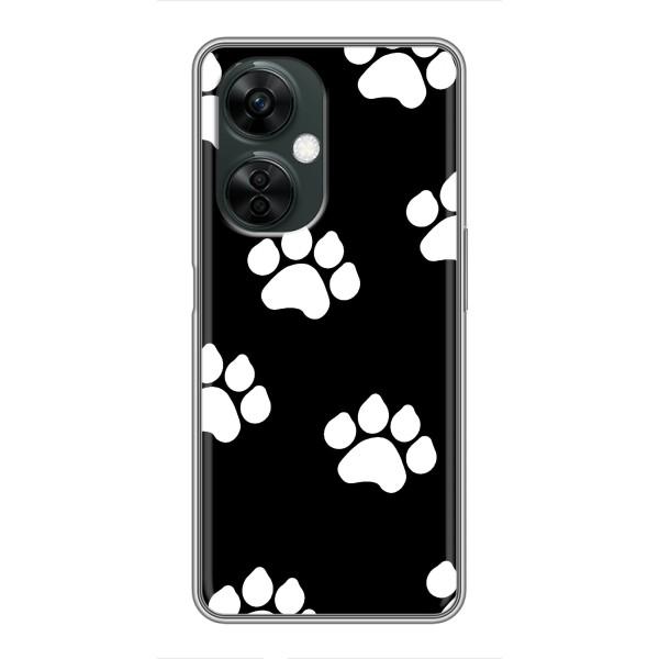 Чохли з собаками для OnePlus Nord CE 3 Lite (VPrint) – Сліди собаки