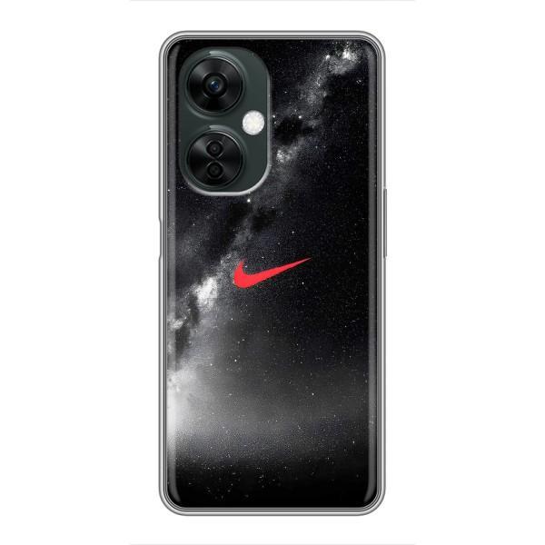 Чехол для OnePlus Nord CE 3 Lite - с принтом Найк (AlphaPrint) – Найк красный