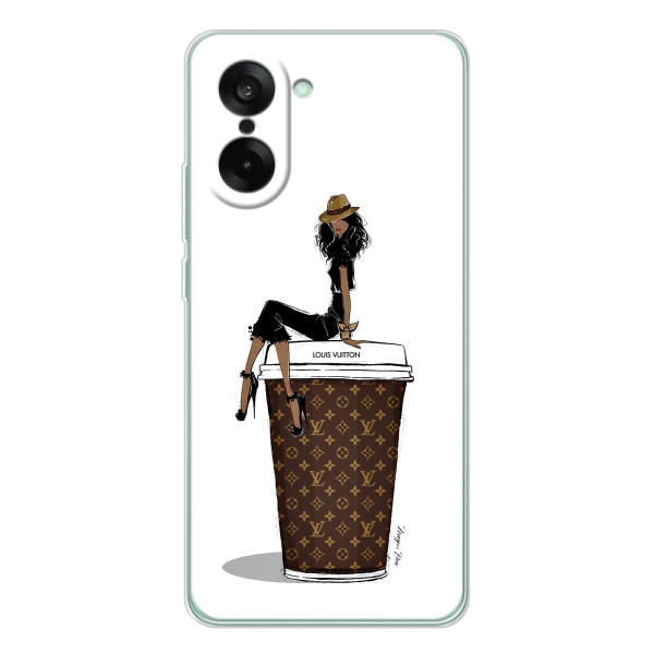 Чехлы Луи Витон для OnePlus Nord CE 5 (AlphaPrint - LOUIS VUITTON) – кофе LOUIS VUITTON