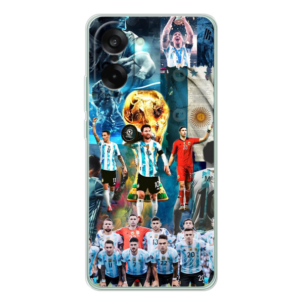 Чехлы Месси для OnePlus Nord CE 5 (AlphaPrint) – Аргентина Месси