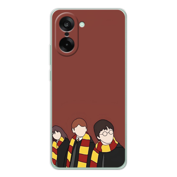 Чехлы с Гарри Поттером для OnePlus Nord CE 5 (AlphaPrint) – Гарри с друзьями