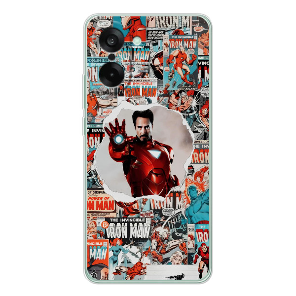 Чехлы с героями Марвел OnePlus Nord CE 5 (VPrint) – Айронмен