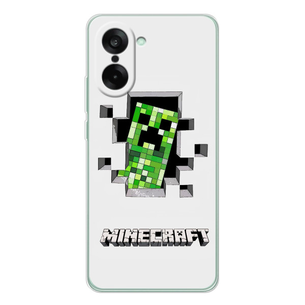 Чехол Майнкрафт на OnePlus Nord CE 5 (AlphaPrint) Minecraft
