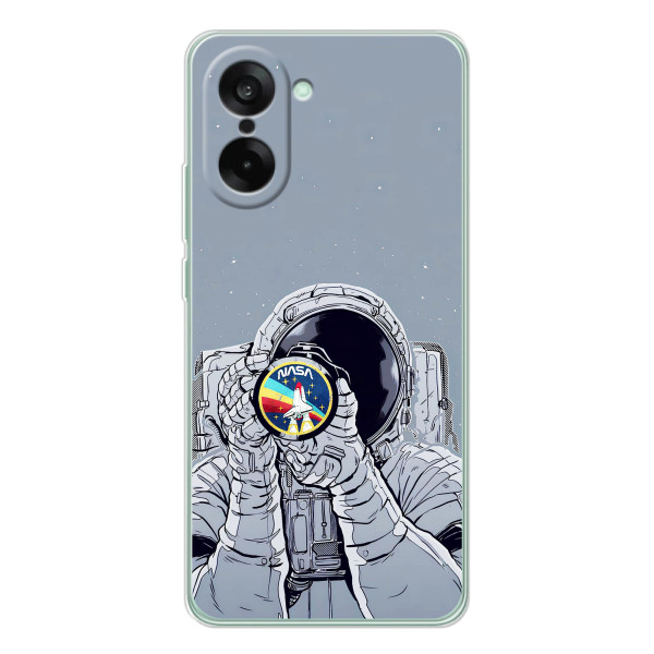 Чехол NASA для OnePlus Nord CE 5 (AlphaPrint) – Космонавт фото