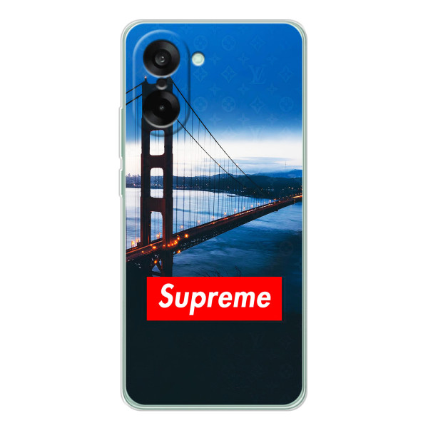 Чехол для OnePlus Nord CE 5 с картинкой Supreme (AlphaPrint) – Стиль Supreme