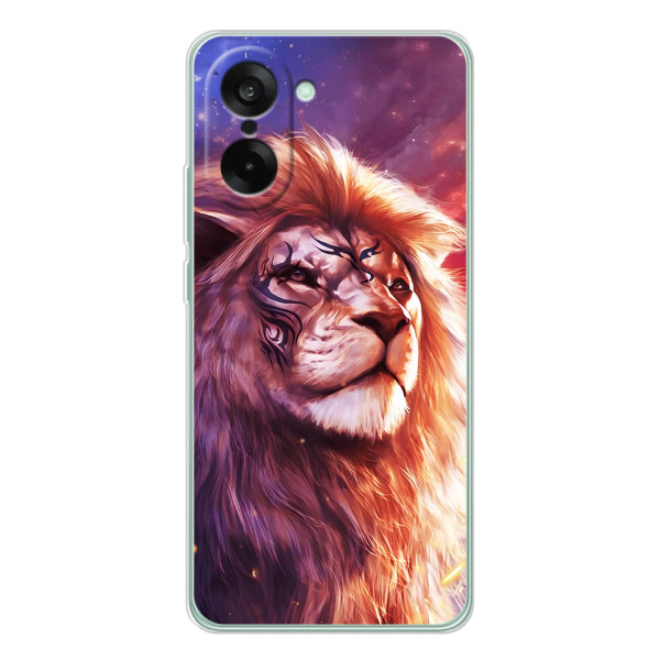 Чехол со Львом для OnePlus Nord CE 5 (VPrint) – Красочный Лев