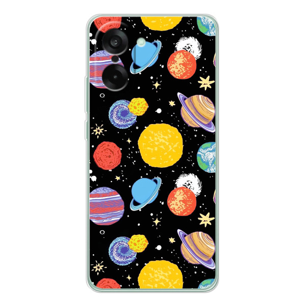 Космические Чехлы для Норд СЕ 5 (VPrint) – Рисованные планеты