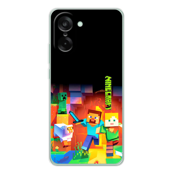 Чохли для OnePlus Nord CE 5 (Персонажі МайнКрафт) – Герой Майнкрафт