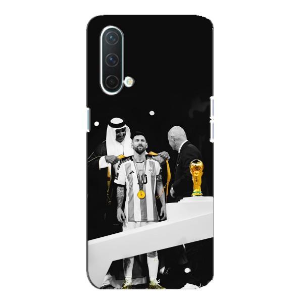 Чохли для OnePlus Nord CE 5G (Leo чемпіон) (AlphaPrint) – Мессі коронований