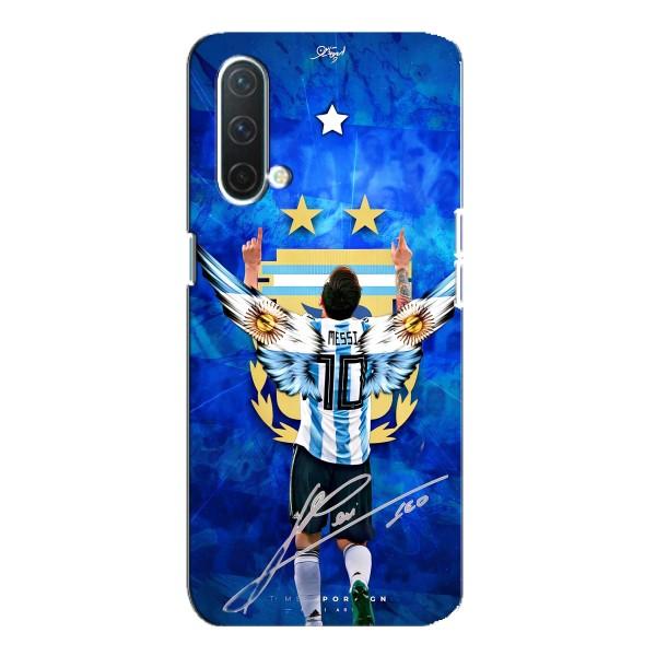Чохли Мессі для OnePlus Nord CE 5G (AlphaPrint) – Мессі Аргентина