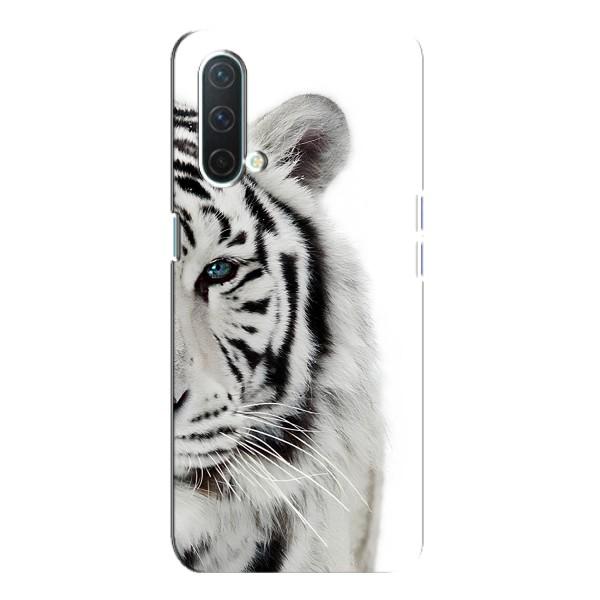 Чохли з картинкою животних OnePlus Nord CE 5G – Білий Тигр